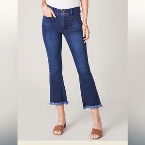 Spartina 449 Juliette High Rise Jean Ocean Palm Wash